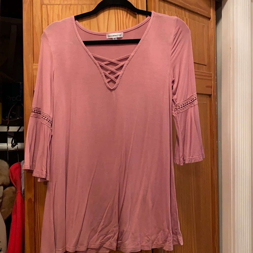 Dusty rose shirt
